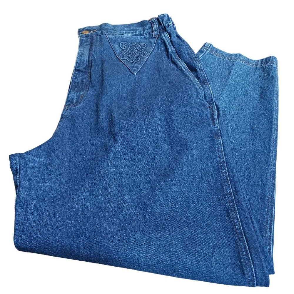 🛍️❤️ Liz Moody Womens Sport High Waisted Boot Cut Mom  Denim Jeans🛍️❤️ Size 38